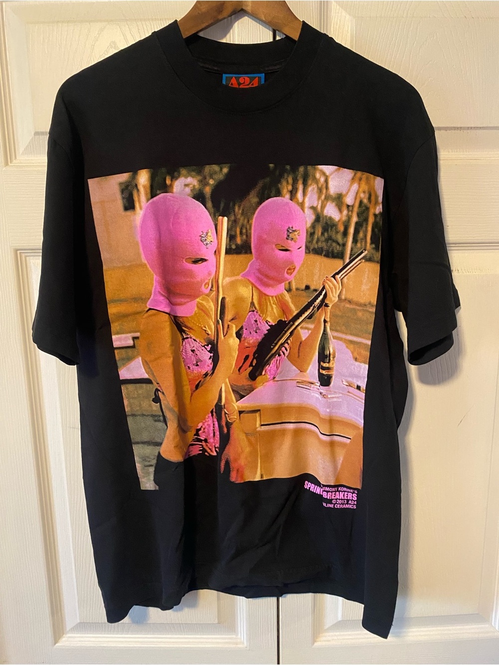 ONLINE CERAMICS X A24 “Spring Breakers” T-Shirt, Size M, Amazing Condition